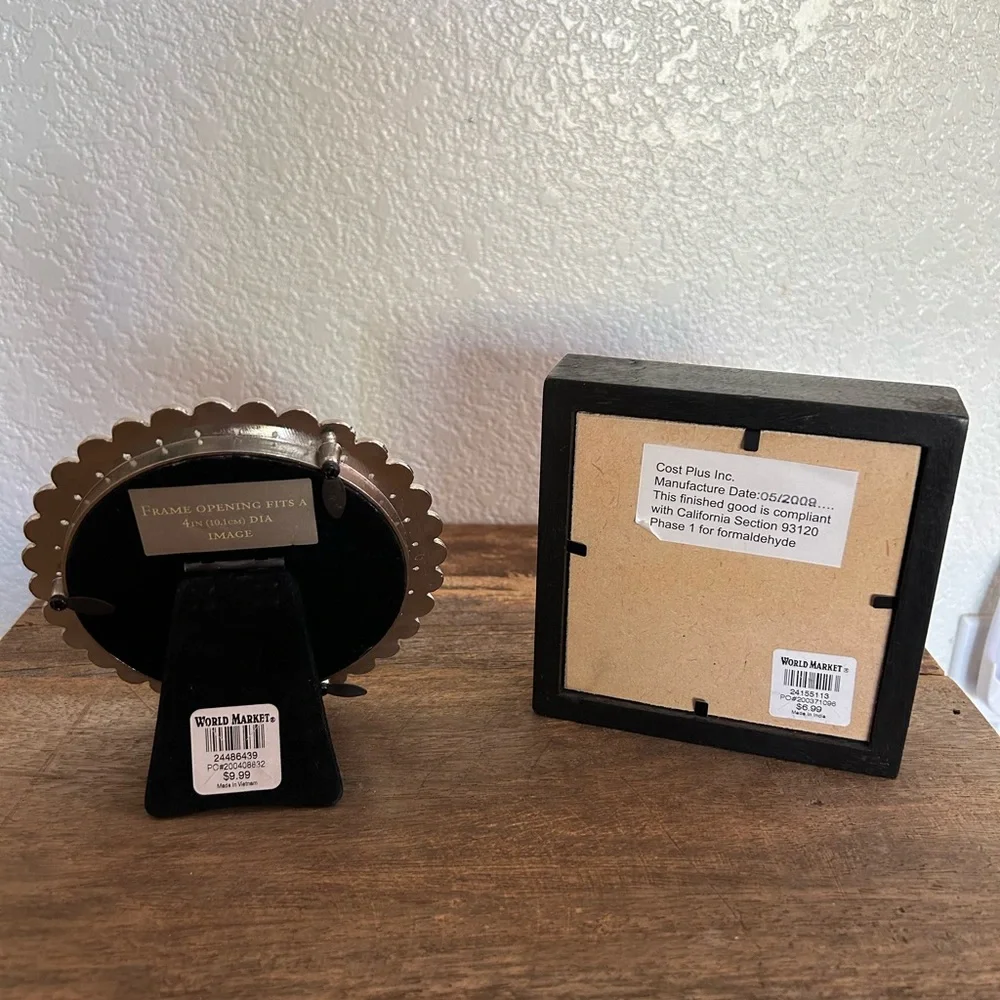 Assorted Decorative Picture Frame Set NWOT - Picture 6 of 10